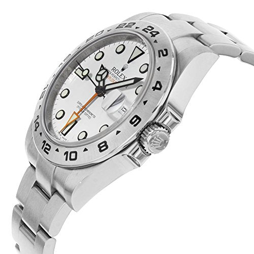 New Rolex Explorer II Stainless Steel Mens Watch 216570 W