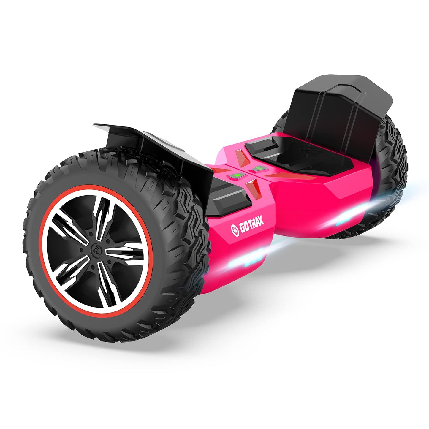 Gotrax E4 Hoverboard with 8.5" Offroad Tires, Music Speaker and 7.5mph & 7.5 Miles, UL2272 Certified, Dual 250W Motor and 144Wh Battery All Terrain Self Balancing Scooters for 44-220lbs Kid Adult