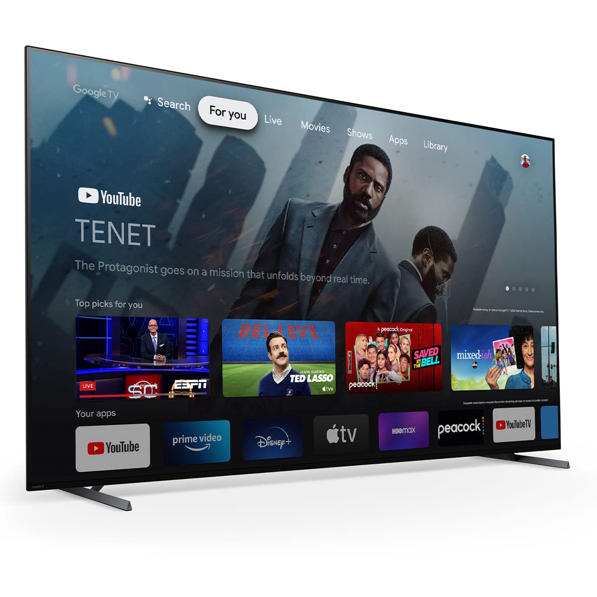 Sony OLED 77 inch BRAVIA XR A80K Series 4K Ultra HD TV: Smart Google TV with Dolby Vision HDR and Exclusive Gaming Features for The Playstation® 5 XR77A80K- 2022 Model