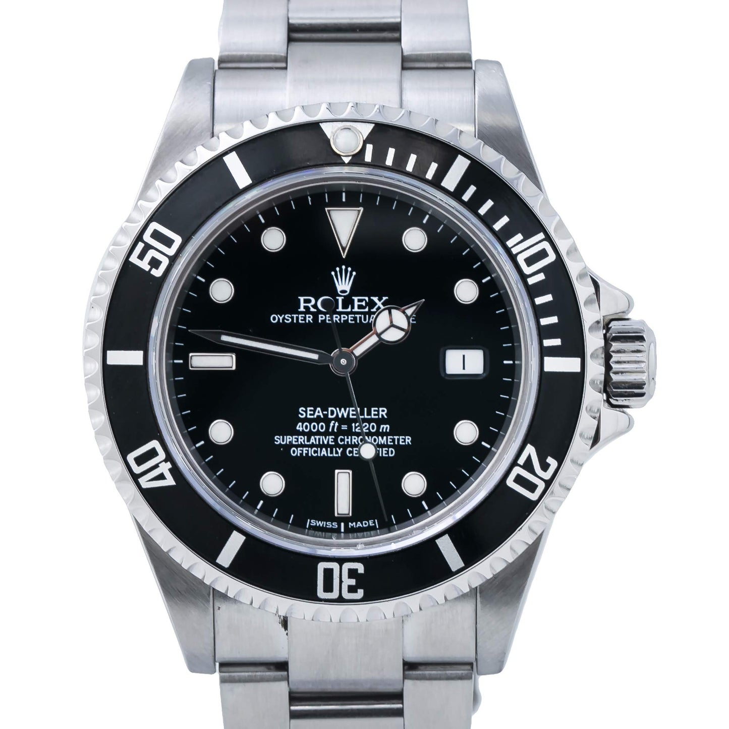 Rolex Sea Dweller Deepsea Mens Watch 16600